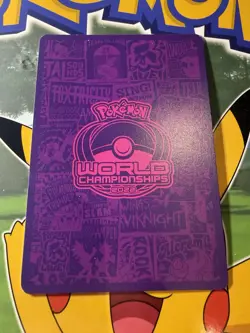 Mew VMAX 114/264 Fusion Strike Holo Pokemon World Championships 2022 - Image 2
