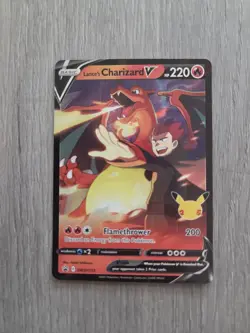 Pokemon Lance's Charizard V SWSH133 Sword & Shield Promo Holo English 220 HP - Image 2