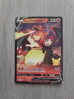 Pokemon Lance's Charizard V SWSH133 Sword & Shield Promo Holo English 220 HP - Image 3