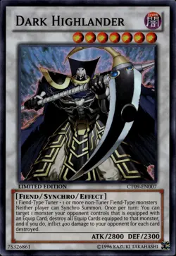 Yu-Gi-Oh! Dark Highlander Super Rare CT09-EN007 - Image 1