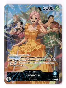 Rebecca (OP15-039) (Alternate Art) (Foil) L One Piece Adventure on Kami's Island - Image 1