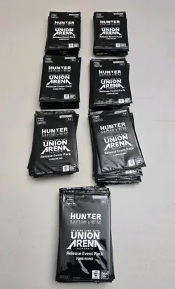 Union Arena Pack LOT. Jujutsu Kaisen-Hunter X Hunter-Bleach. - Image 3