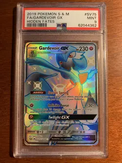 Pokemon Hidden Fates Gardevoir GX Full Art SV75/SV94 - PSA 9 Mint - Image 1