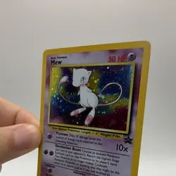 NM Mew 09/53 Wotc Promo Holo Basic Card 1999 Ken Sugimori Pokemon TCG - Image 3