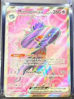Mismagius ex Pokemon 112 PFL Ultra Rare Near Mint Card - Image 1