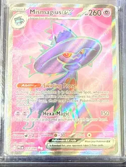 Mismagius ex Pokemon 112 PFL Ultra Rare Near Mint Card - Image 3