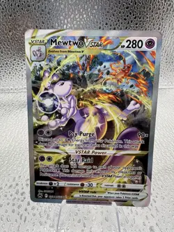 Mewtwo VSTAR Crown Zenith: Galarian Gallery Ultra Rare Card #GG44/GG70 - Image 1