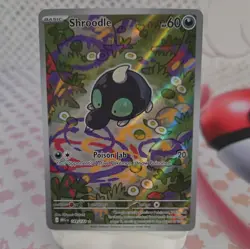 Pokemon TCG - Shroodle 149/132 - Mega Evolution - Illustration Rare Card - Image 1