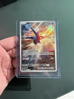 Latios 203/191 SV08: Surging Sparks Illustration Rare Pokemon Card NM - Image 1