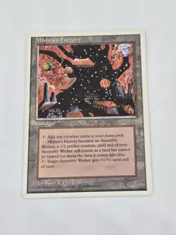 Mishra's Factory 4th Edition Magic the Gathering Card LP MTG Card - Image 1