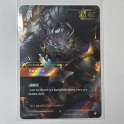 League of Legends Rengar Trophy Hunter Champion Unit UNL Ambush Card 120a/219 - Image 1