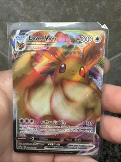 Pokemon TCG: Eevee VMax Black Star Promo SWSH087 MINT - Image 1