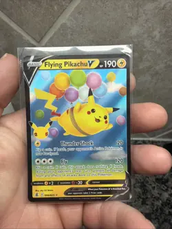 Flying Pikachu V 2021 Pokemon Sword & Shield Celebrations #006/025 - Image 1