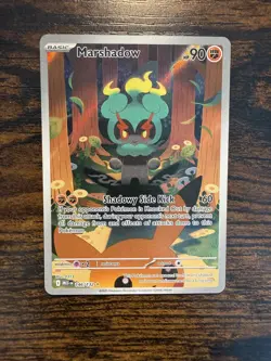 Marshadow Holo Illustration Rare ME01: Mega Evolution 146/132 NM Pokemon TCG - Image 1