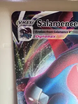 Pokemon TCG Salamence VMAX Darkness Ablaze Holo Ultra Rare Card 144/189 | NM - Image 2