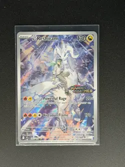N's Reshiram 167/159 Illustration Rare Journey Together Near Mint POKEMON - Image 1