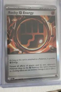 Rocky Fighting Energy 087/088 Rare Perfect Order Pokemon Holo Near Mint - Image 1