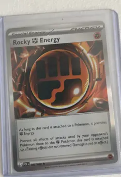 Rocky Fighting Energy 087/088 Rare Perfect Order Pokemon Holo Near Mint - Image 3