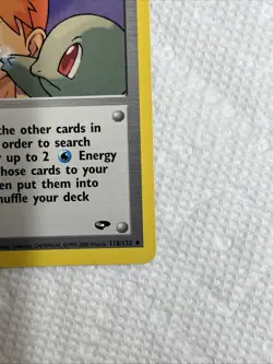 2000 Pokemon Gym Challenge Trainer Misty’s Tears 1st Edition 118/132 Free Ship B - Image 4