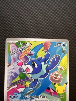 Popplio 045 ME: Mega Evolution Promo Promo Holo Pokemon - Image 4