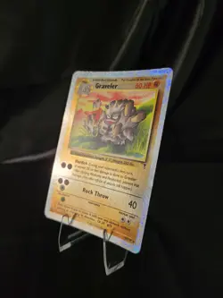Pokemon Legendary Collection Reverse Holo Graveler 44/110.-Pre-Owned HP-DMG - Image 2