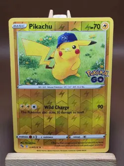 MP Pokemon TCG - Pikachu 028/078 Reverse Holo - Pokemon Go - Image 1