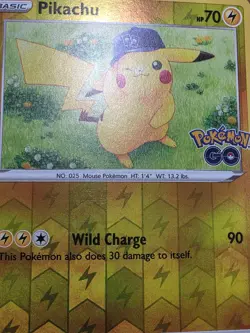 MP Pokemon TCG - Pikachu 028/078 Reverse Holo - Pokemon Go - Image 5