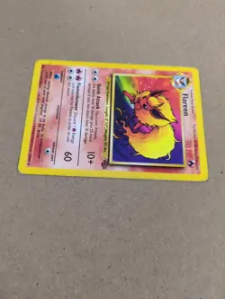Flareon 19/64 - Pokemon - 1999 Jungle - MP - Image 5
