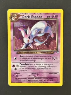Dark Espeon 4/105 Holo Neo Destiny Pokemon - Image 1