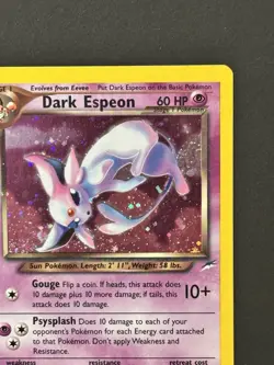 Dark Espeon 4/105 Holo Neo Destiny Pokemon - Image 3