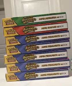 Lot of 7 Pokemon Ascended Heroes EX Collection - New - Factory Sealed - Image 2