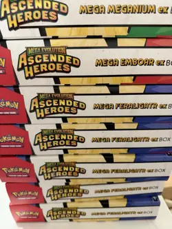 Lot of 7 Pokemon Ascended Heroes EX Collection - New - Factory Sealed - Image 3