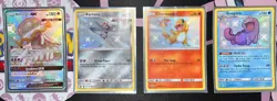 Pokemon Hidden Fates 1 Shiny Ultra Rare (Full Art) + 3 Shiny Holos - Image 1