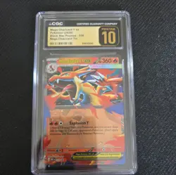 Pokemon Mega Charizard Y ex 030 Ultra Rare Black Star Promo - CGC 10 PRISTINE - Image 1