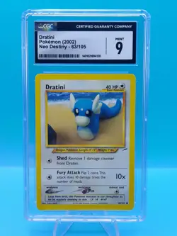 DRATINI - 2002 Pokemon Neo Destiny 63/105 - CGC MINT 9 - Image 3