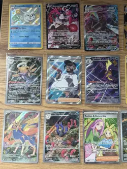 Pokemon IR/Full Art lot (Frosmoth, Enamorous, Trainers, Zacian) - Image 4