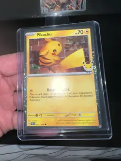 Pikachu (Pokemon Day 2026) 051/162 cosmo - Near Mint - Image 1
