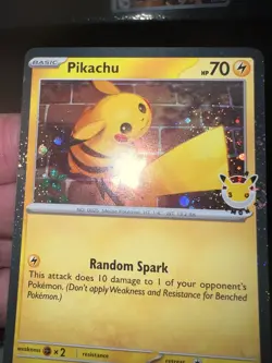 Pikachu (Pokemon Day 2026) 051/162 cosmo - Near Mint - Image 5