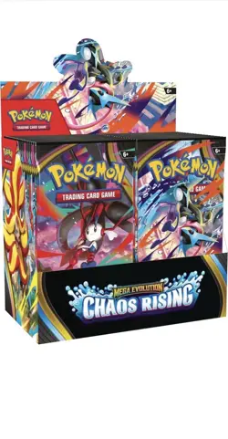Pokemon Chaos Rising Booster Box New Sealed PRESALE 5/22/26 - Image 1