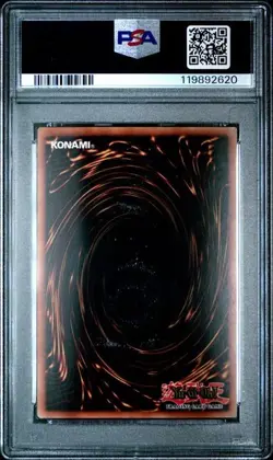 2002 Yu-Gi-Oh Blue-Eyes White Dragon 001 PSA 8 - Image 2