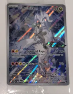 Pokemon N'S RESHIRAM #167/159 Stamped Promo TCG Sealed Journey Together NM - Image 2