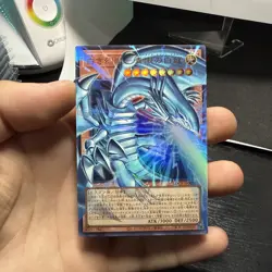 Blue-Eyes White Dragon, the White Phantom Beast UR Over Frame Japan LOCR-JP001 - Image 1