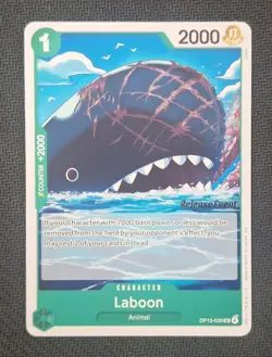 One Piece TCG - Laboon (OP15-035) Release Event Promo English - Image 1