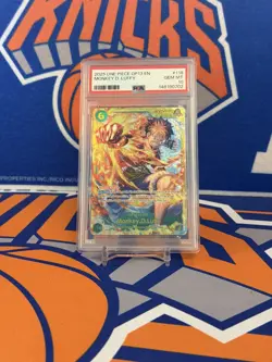 2025 ONE PIECE OP13 #118 CARRYING ON HIS WILL MONKEY D LUFFY SEC PSA 10 GEM MINT - Image 1