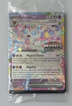 Pokemon Prismatic Evolutions Sylveon ex Stamped Surprise Box Sealed 041/131 - Image 1