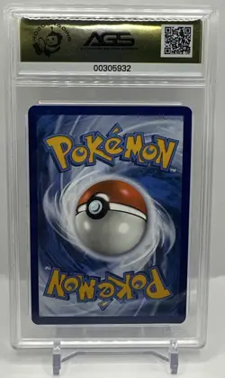2025 POKEMON SV PROMO VAPOREON COSMOS HOLO BLACK STAR 168 AGS 9.5 MINT+ - Image 2