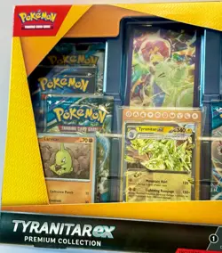 Pokemon TCG: "Tyranitar ex" Premium Collection Box~6 Booster Packs + *Brand New* - Image 4