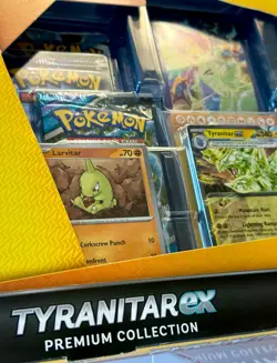 Pokemon TCG: "Tyranitar ex" Premium Collection Box~6 Booster Packs + *Brand New* - Image 5
