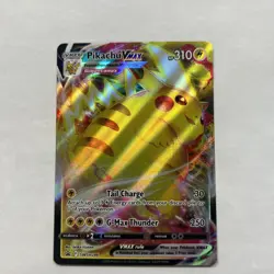 Pikachu Vmax Black Star Promo SWSH286 Pokemon Tcg - Image 4