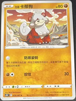 Hisuian Arcanine 029/067 Pokemon T-Chinese Sword & Shield Time Gazer s10D - Image 1